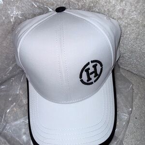 SOLD Stylish White and Black Cap